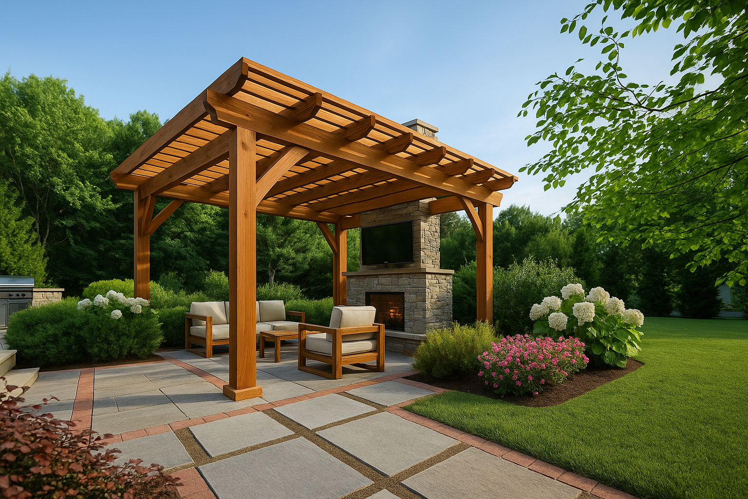 JHL Pergolas — Newtown Square: Serving Newtown Square s estate communities