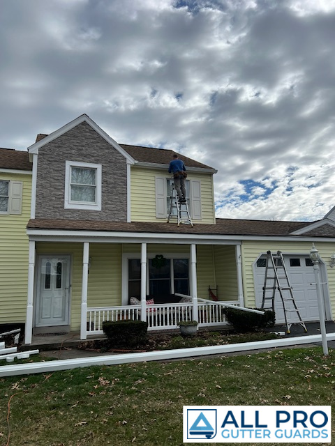 All Pro Gutter Guards: All Pro Gutter Guards Residential gutter cleaning