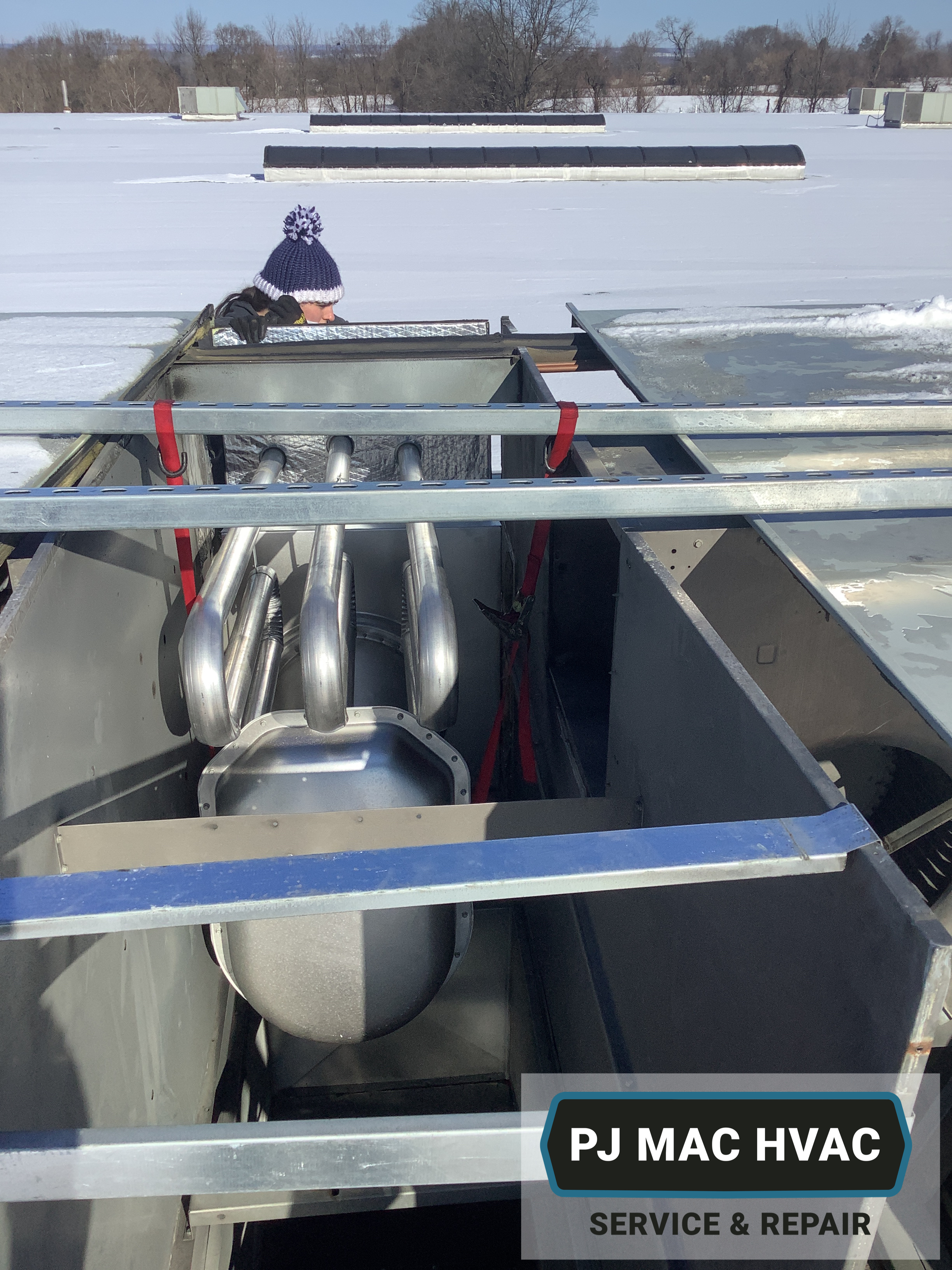 PJ MAC Gutter Cleaning & Air Duct Service: PJ MAC Gutter Cleaning Air Duct Service Commercial Air Conditioning Repalcemen
