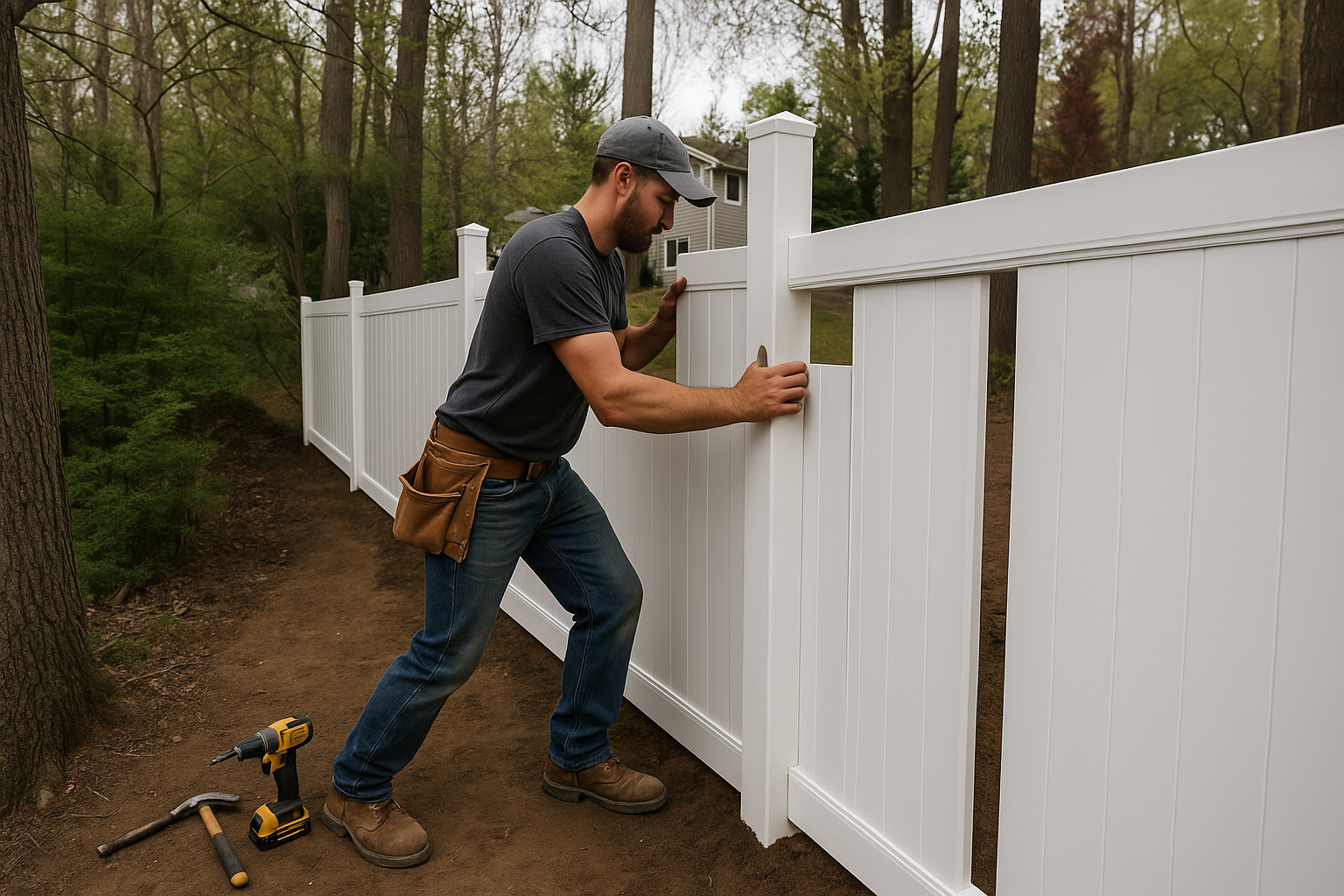 Hoff - The Fence Contractors: Residential Fence Replacement