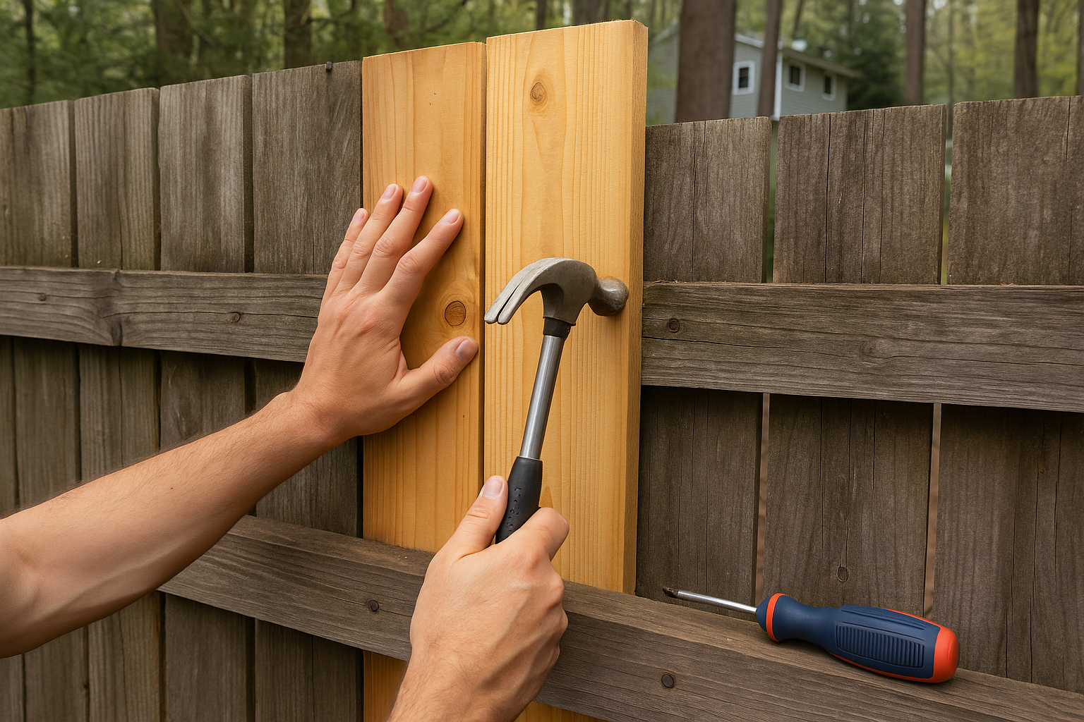Hoff - The Fence Contractors: Residential Fence Repair